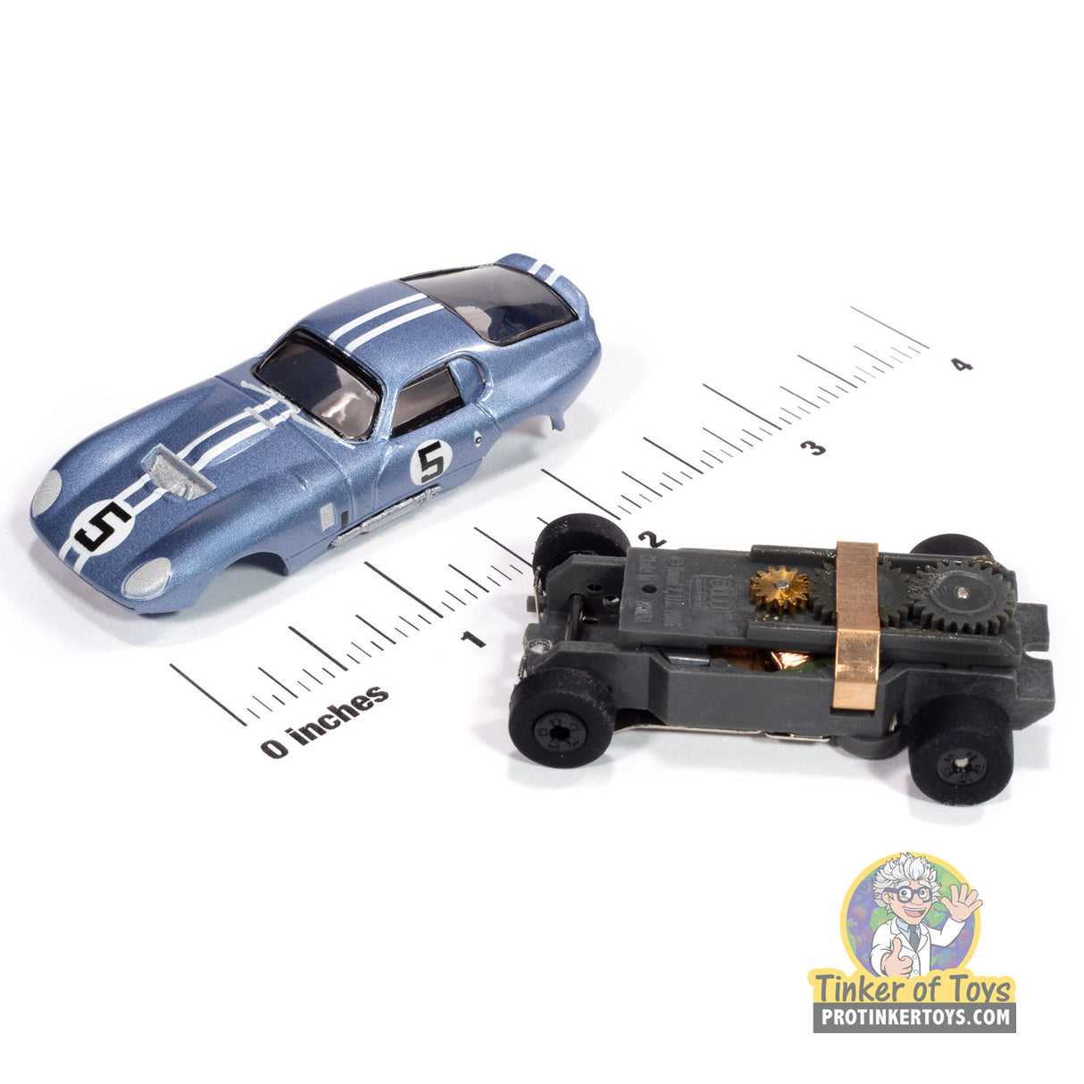 Thunderjet 1965 Shelby Cobra Daytona Coupe (Metallic Blue) A | SC415 | Auto World