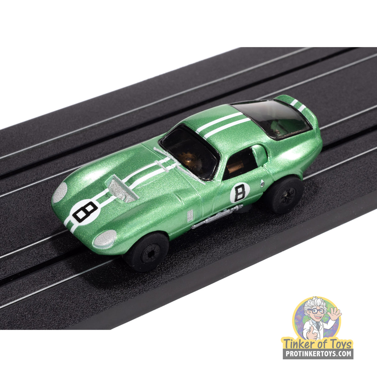 Thunderjet 1965 Shelby Cobra Daytona Coupe (Metallic Green) B | SC415 | Auto World