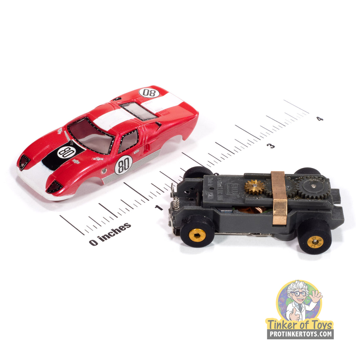 Thunderjet 1966 Ford GT40 (Carmine) B | SC415 | Auto World