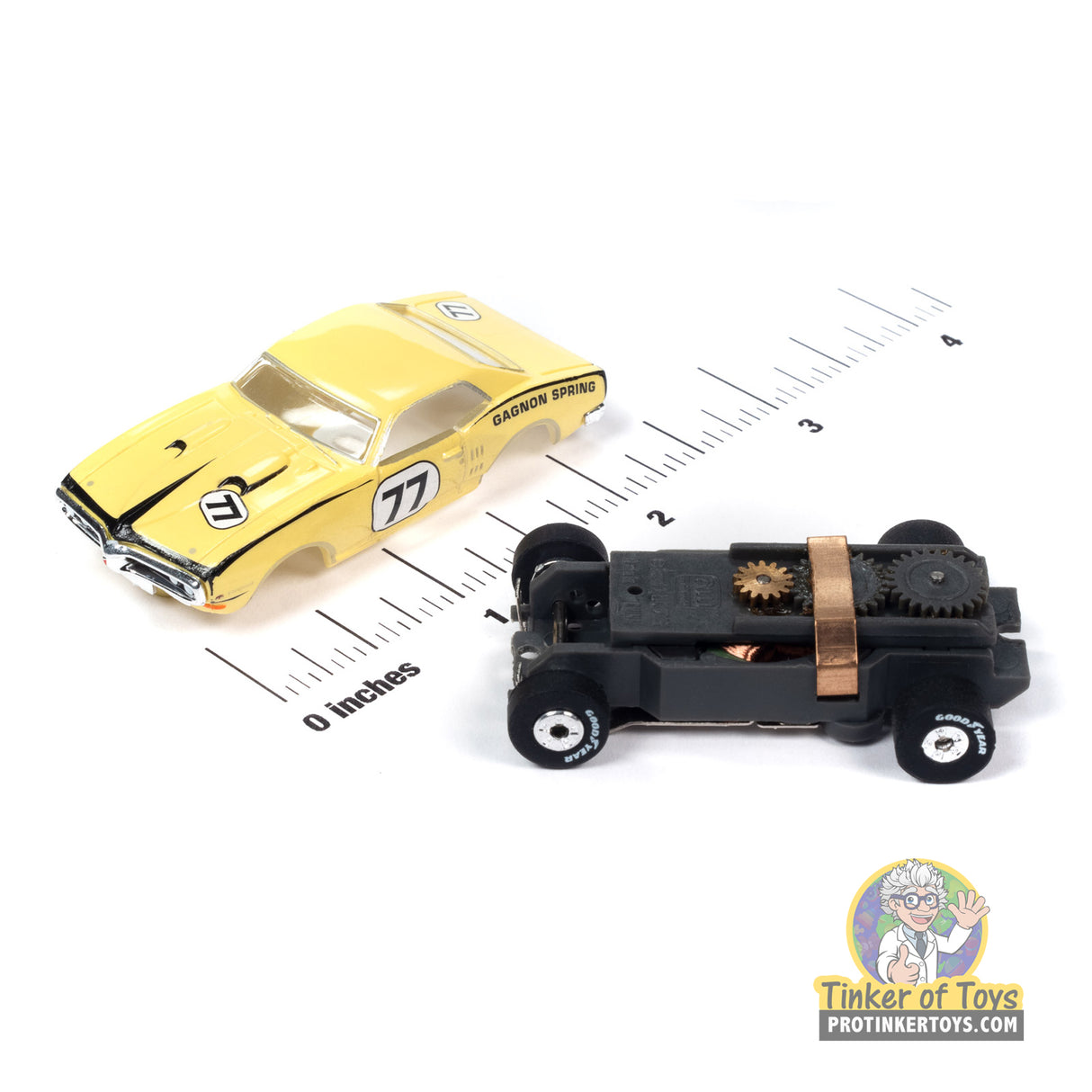 Thunderjet 1968 Pontiac Firebird #77 Craig Fisher Gagnon Spring 3 | SRS348 | Auto World