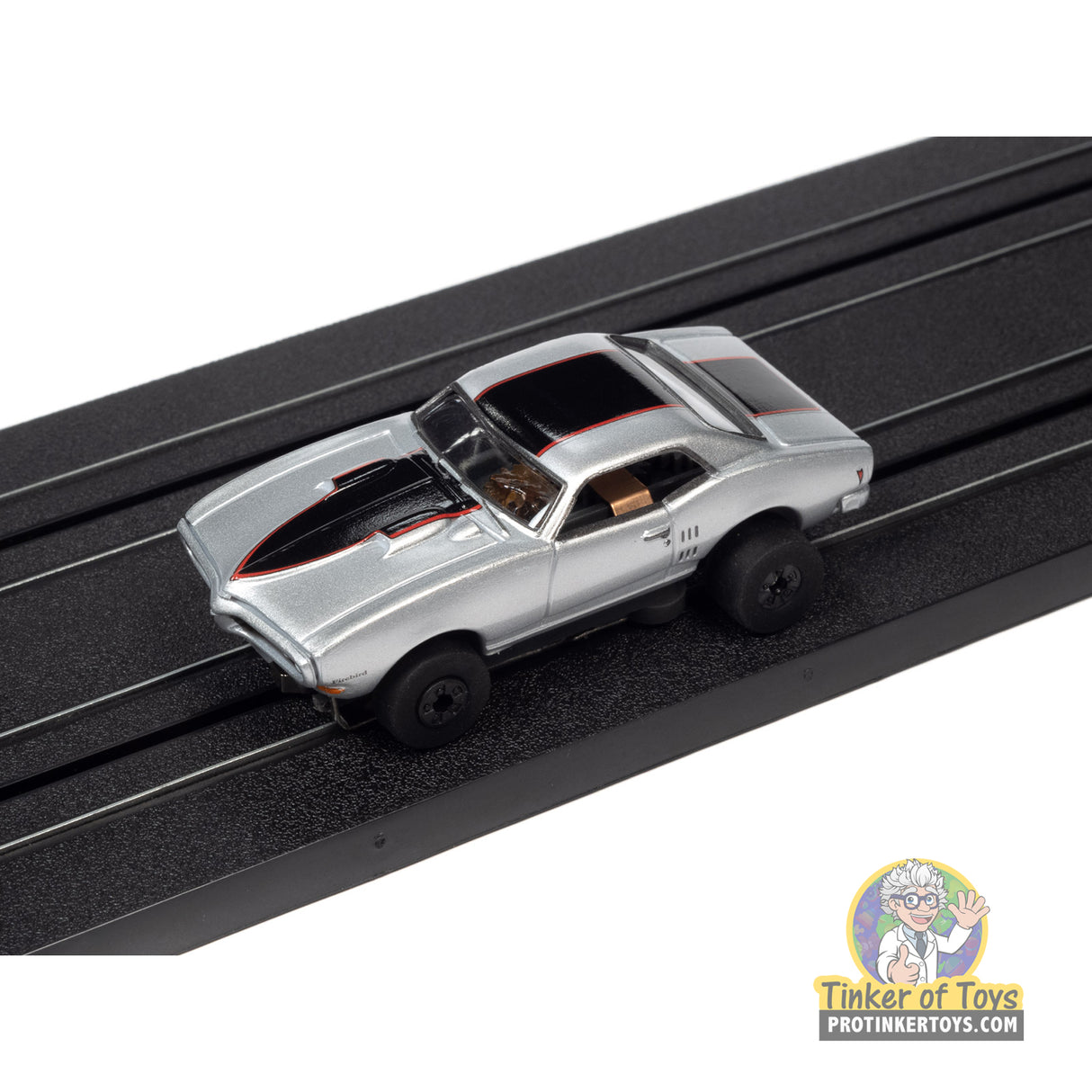 Thunderjet 1968 Pontiac Firebird (Silver) 5A | SC392 | Auto World