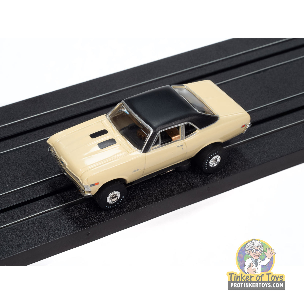 Thunderjet 1969 Chevy Nova (Cream) 1A | SC411 | Auto World