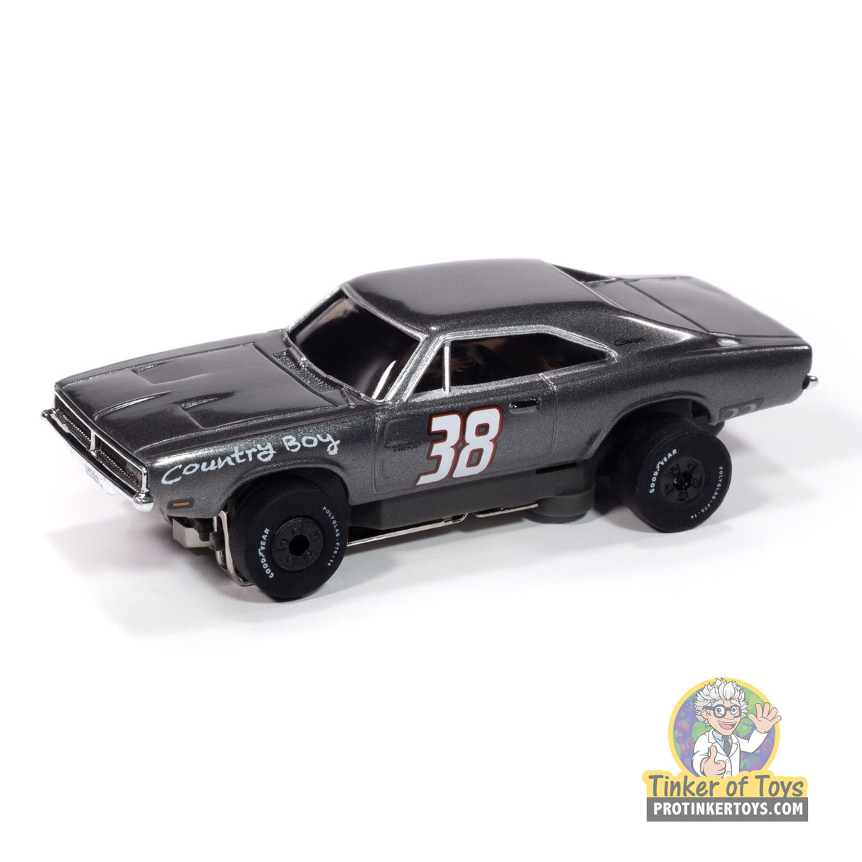 Thunderjet 1969 Dodge Charger (Metallic Charcoal) 2B | SC416 | Auto World