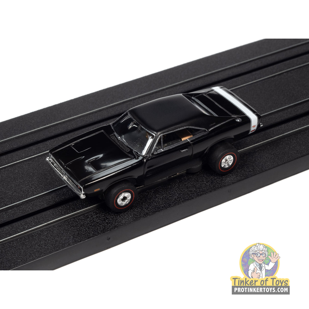 Thunderjet 1969 Dodge Charger R/T (Black) 2B | SC392 | Auto World