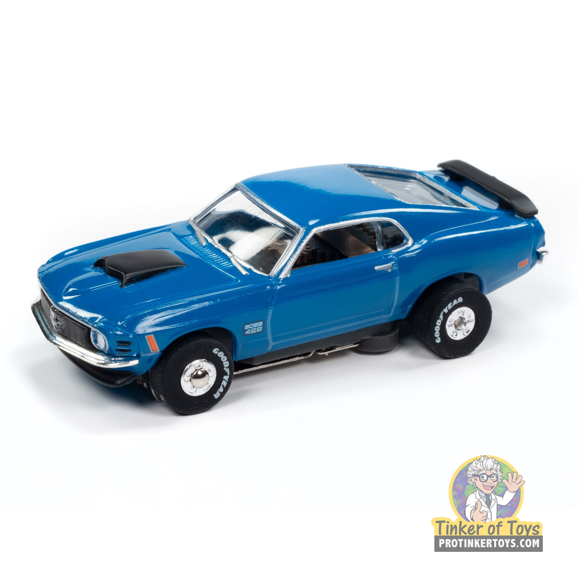 新品シールド！Thunderhead（サンダーヘッド）＃ジャーマンメタル Thunderjet 1970 Ford Mustang Boss 429 (Blue) 2B | SC411 | Auto