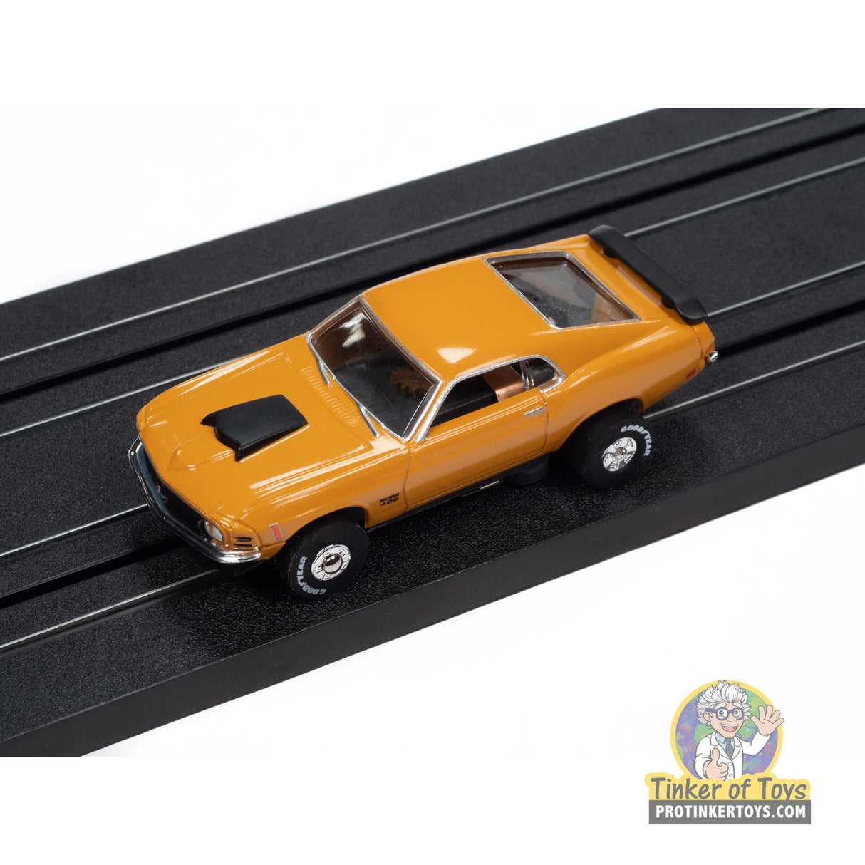 Thunderjet 1970 Ford Mustang Boss 429 (Orange) 2A | SC411 | Auto World