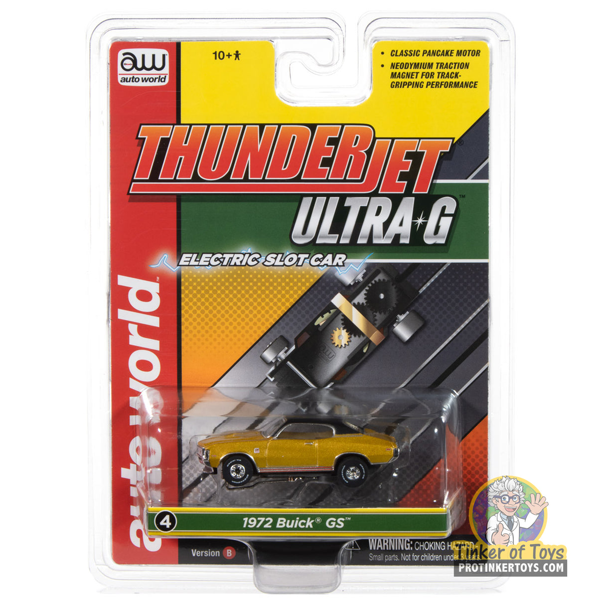 Thunderjet 1972 Buick GS (Gold) 4B | SC411 | Auto World