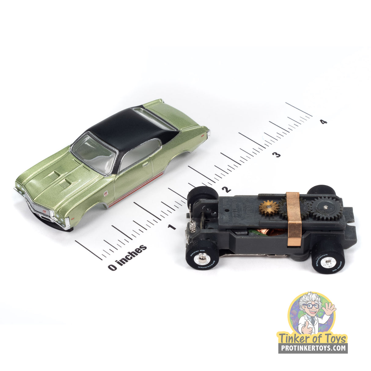 Thunderjet 1972 Buick GS (Green) 4A | SC411 | Auto World