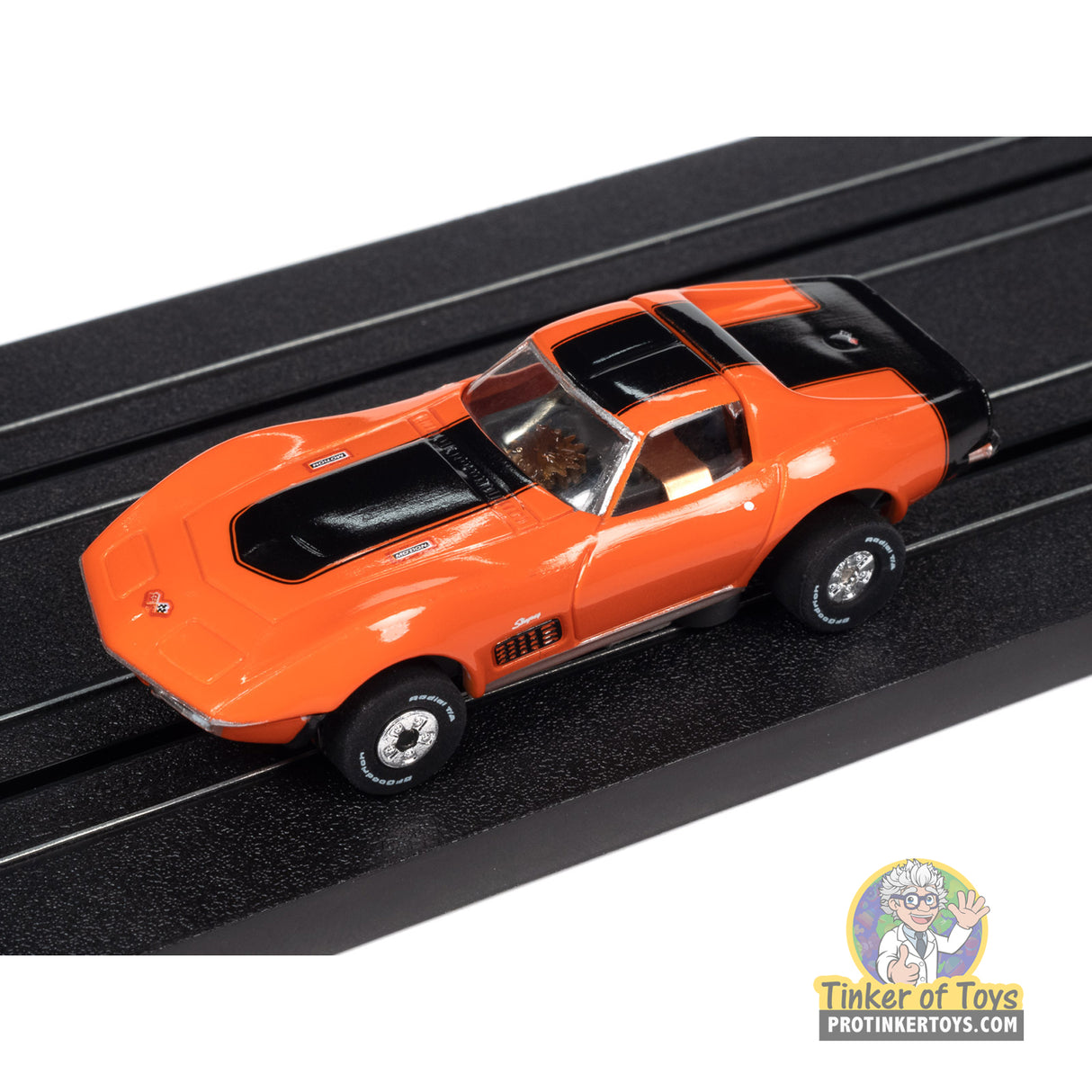 Thunderjet Baldwin Motion 1970 Chevrolet Corvette (Orange) 1A | SC394 | Auto World