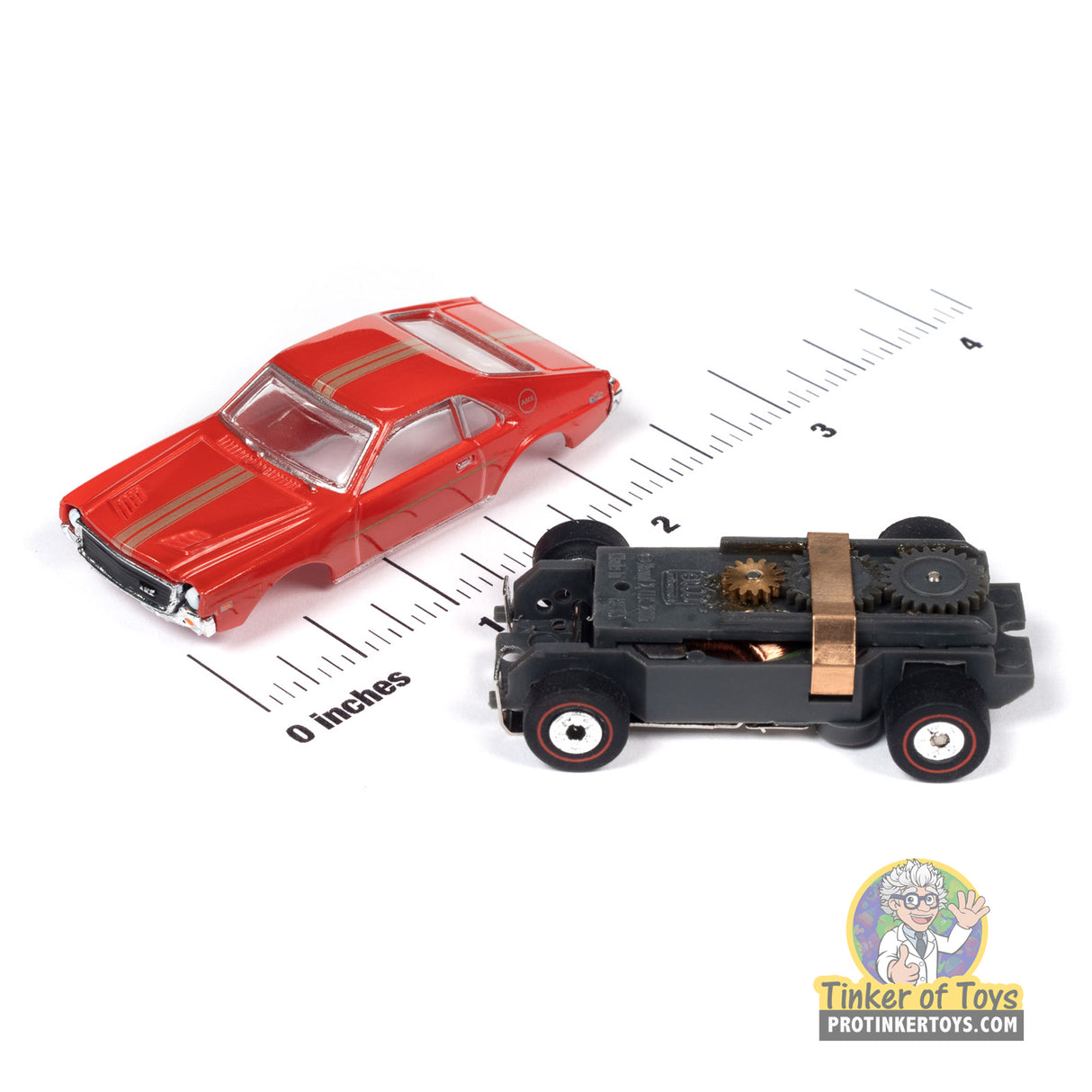 Thunderjet Collier Motors 1969 AMC AMX (Red) 3A | SC394 | Auto World