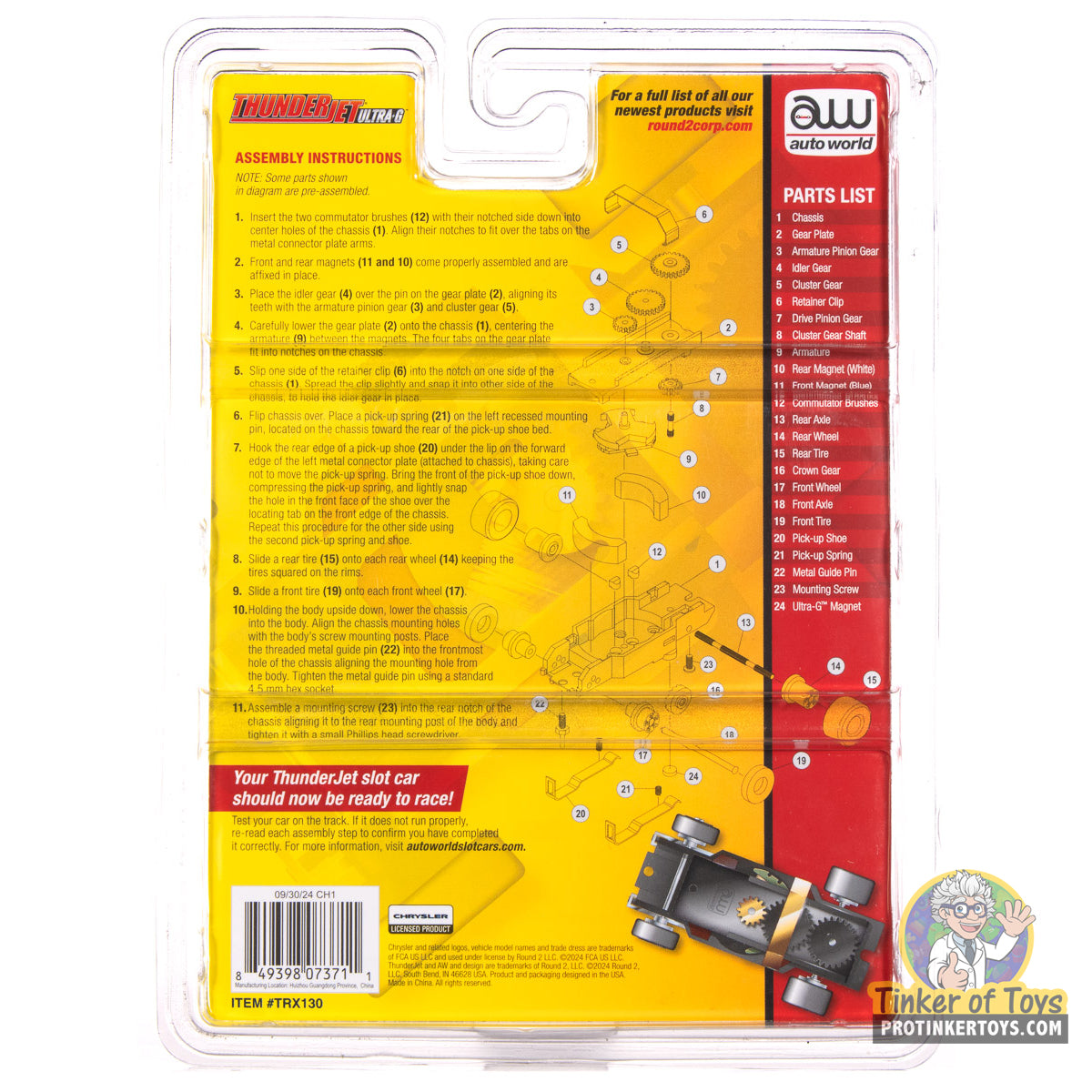 Thunderjet Deluxe Pit Kit - 1941 Willys Gasser | TRX130 | Auto World