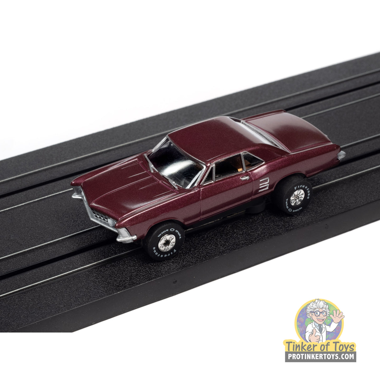 Thunderjet OK Used Cars 1963 Buick Riviera (Maroon) 1B | SC390 | Auto World