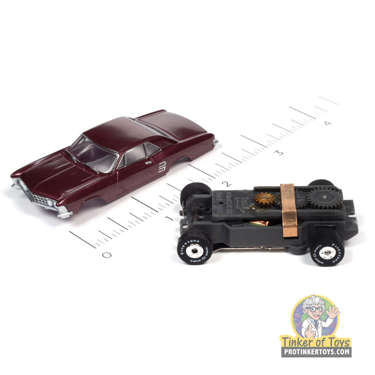 Thunderjet OK Used Cars 1963 Buick Riviera (Maroon) 1B | SC390 | Auto World