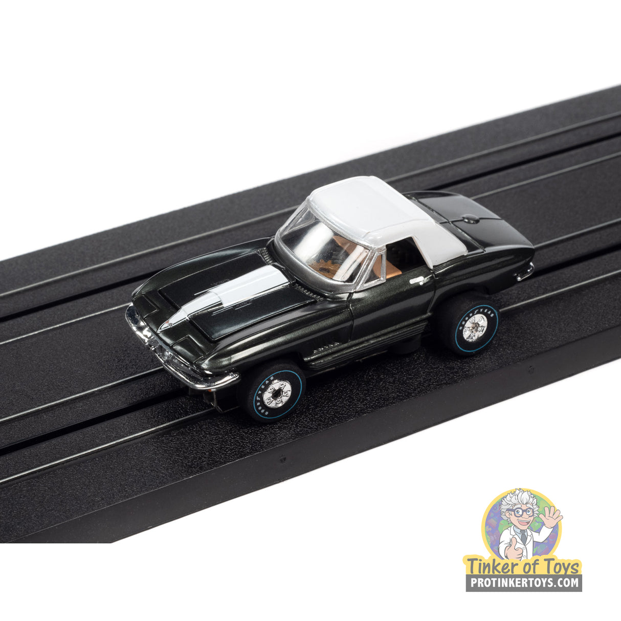 Thunderjet OK Used Cars 1967 Chevrolet Corvette (Black) 3B | SC390 | Auto World