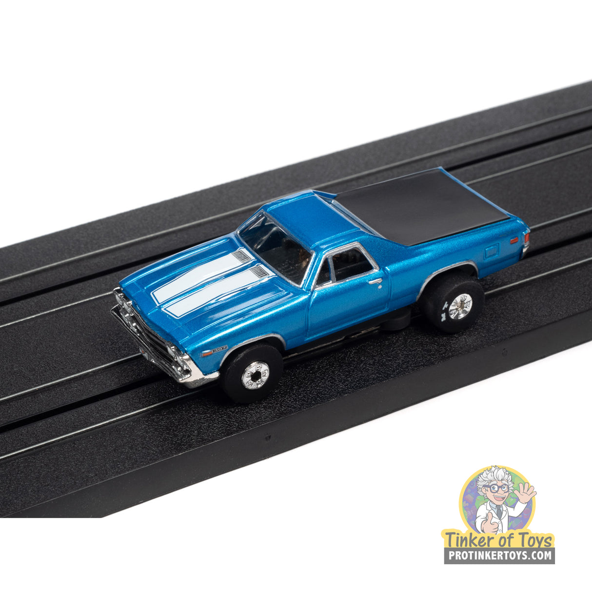 Thunderjet OK Used Cars 1969 Chevrolet El Camino (Blue) 6A | SC390 | Auto World