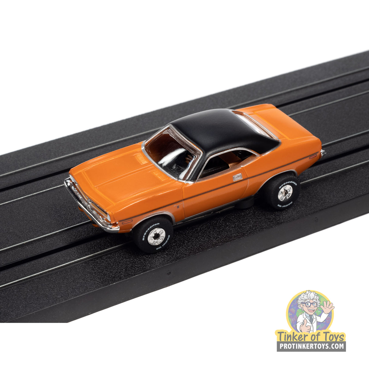 Thunderjet OK Used Cars 1970 Plymouth Barracuda Gran Coupe (Orange) 5B | SC390 | Auto World