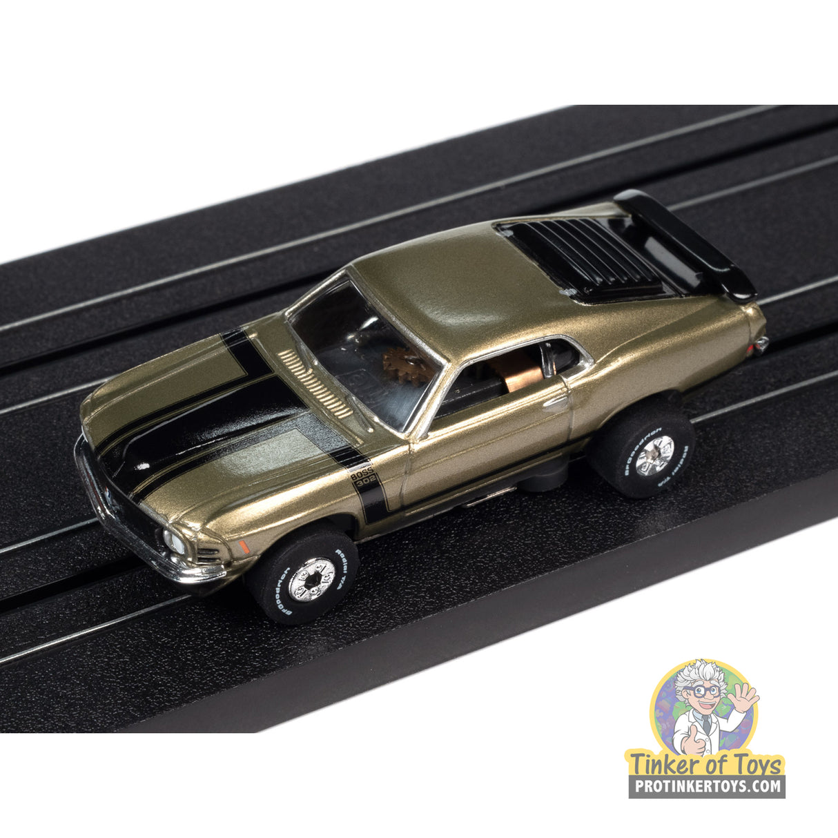 Thunderjet Tasca Ford 1970 Mustang Boss 302 (Gold) 2A | SC394 | Auto World