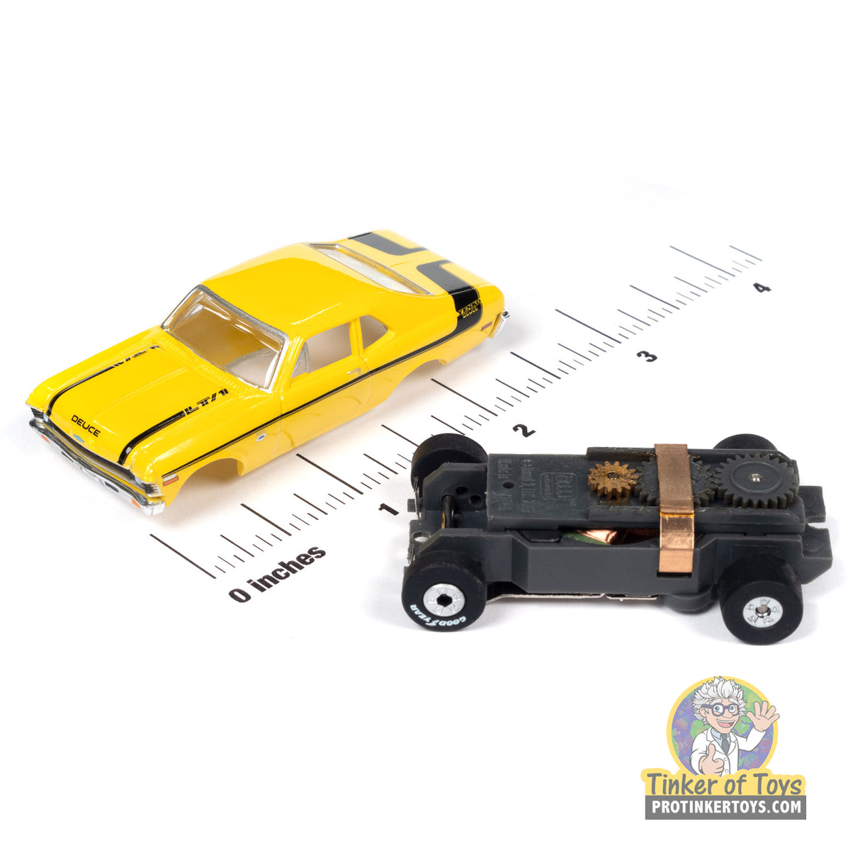 Thunderjet Yenko 1970 Chevrolet Nova (Yellow) 4A | SC394 | Auto World