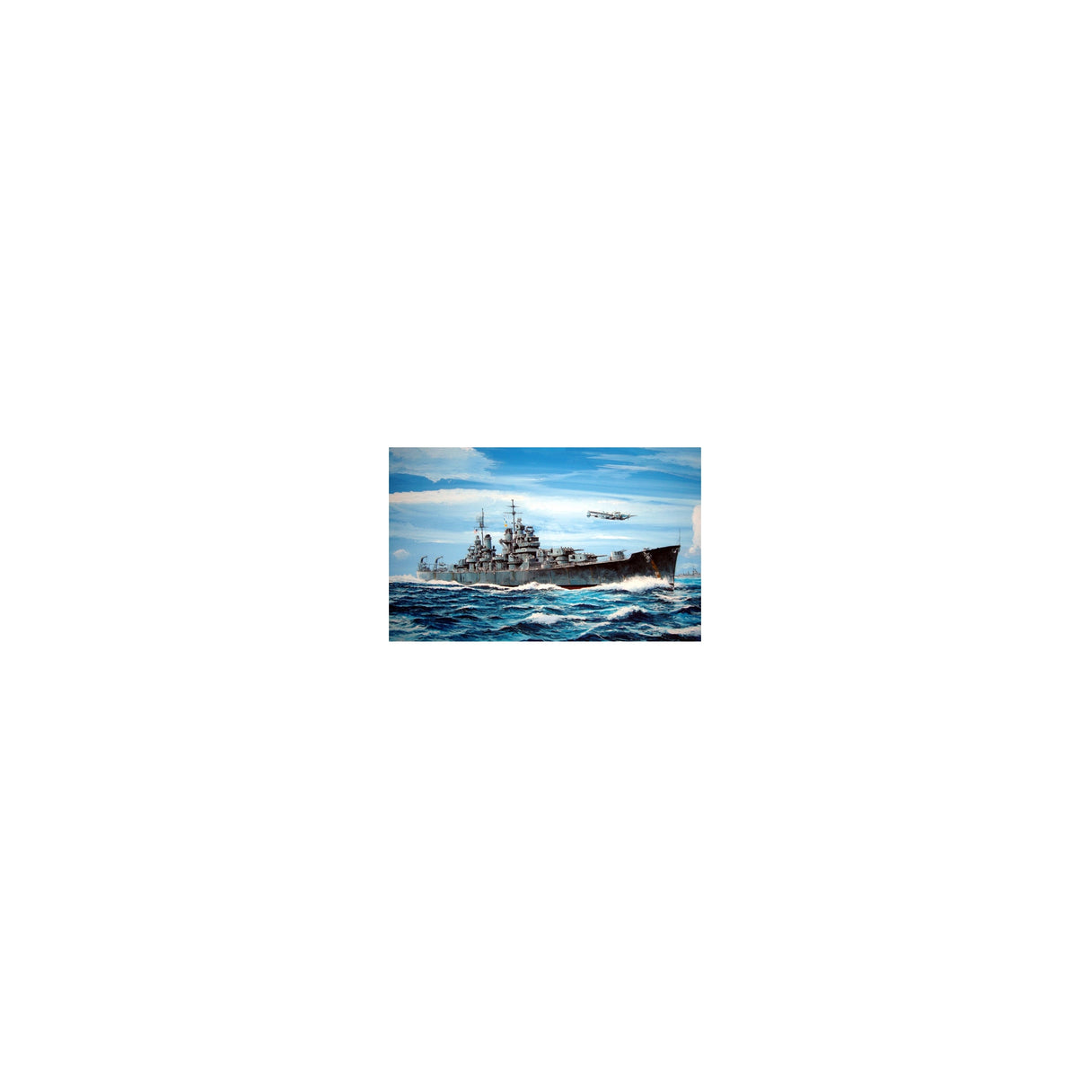 Source reference image for USS Baltimore CA-68 1943 1:700 | 05724 | Trumpeter