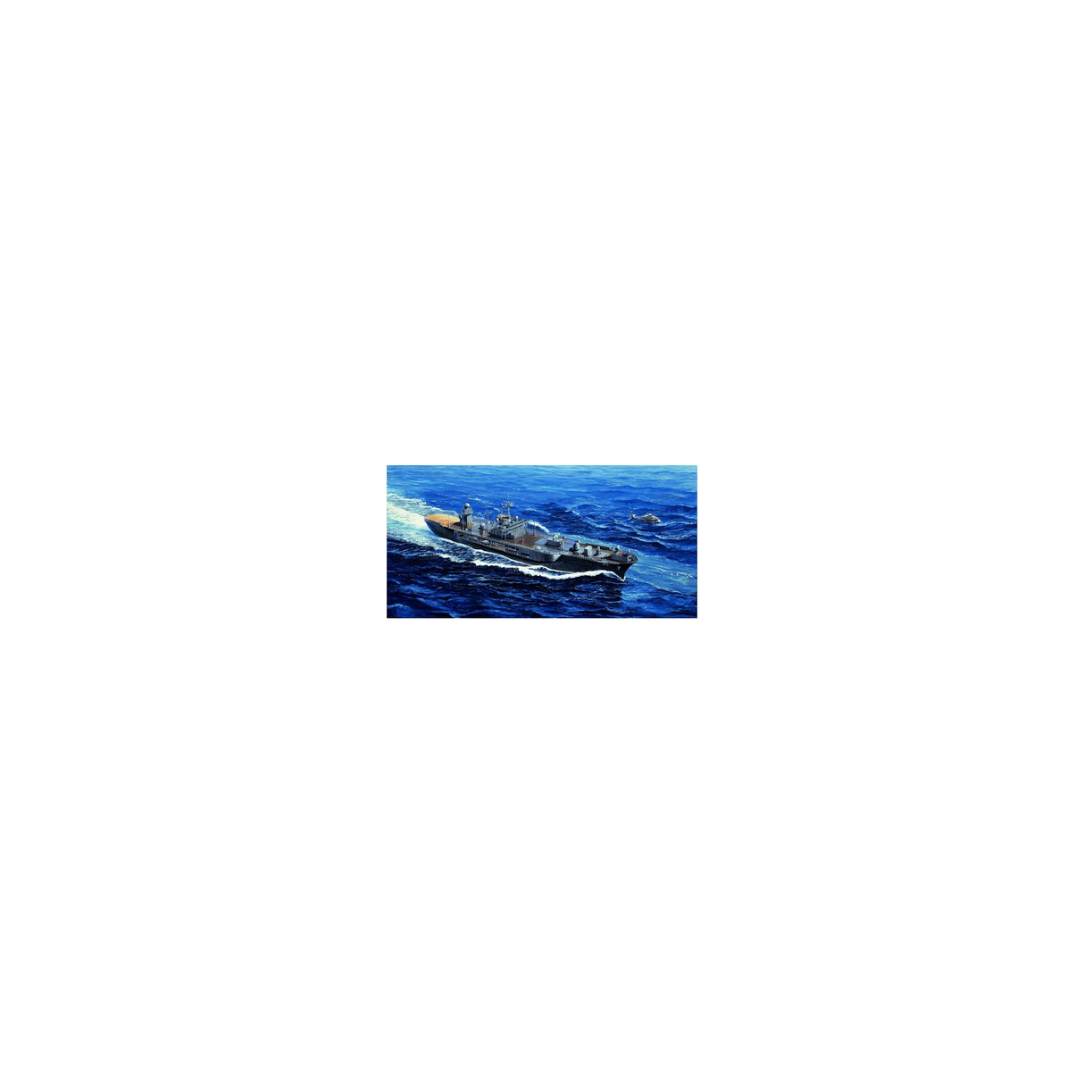 Source reference image for USS Blue Ridge LCC-19 2004 1:700 | 05717 | Trumpeter