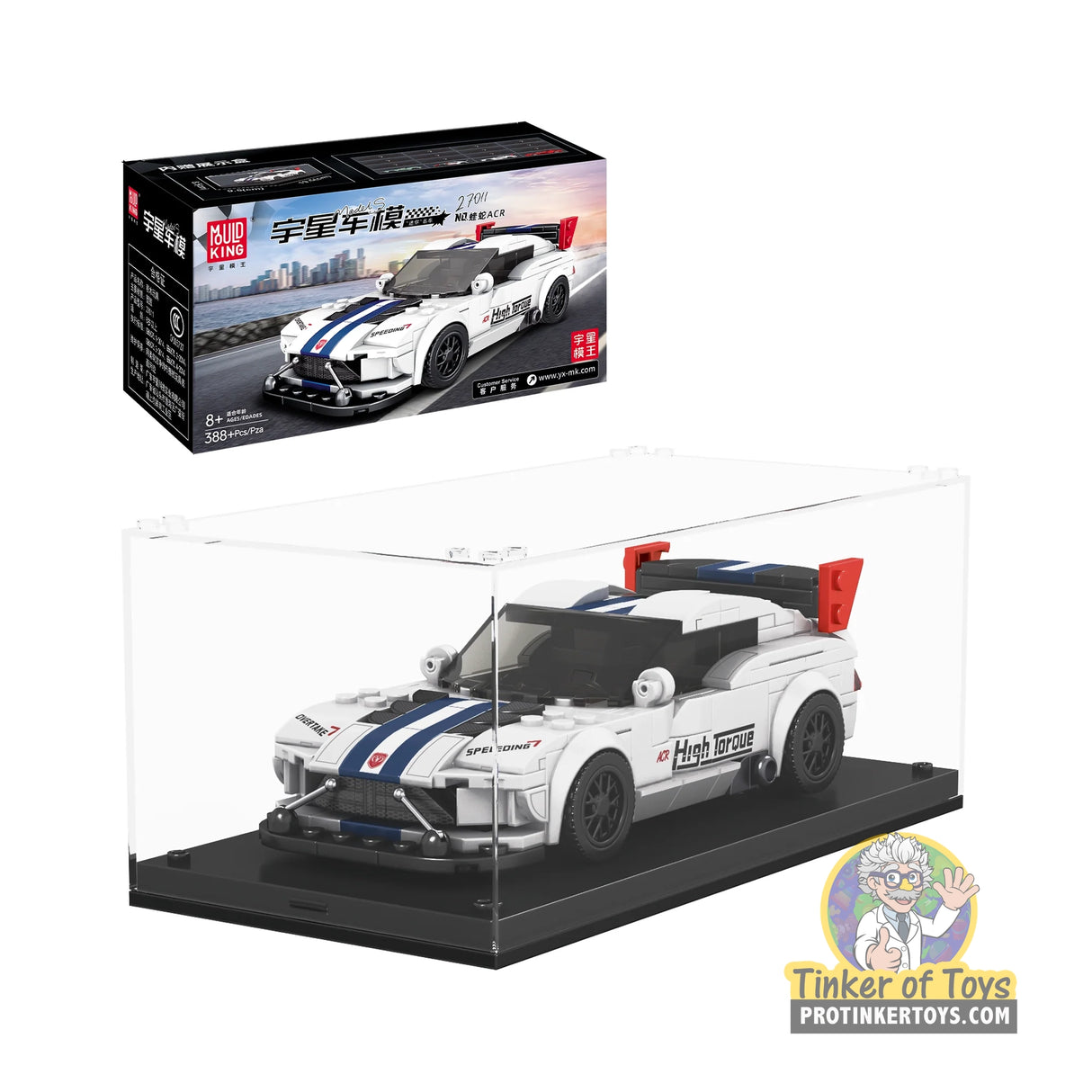 Viper Car Building Set (388 Pcs) | MDK27011S | Mould King