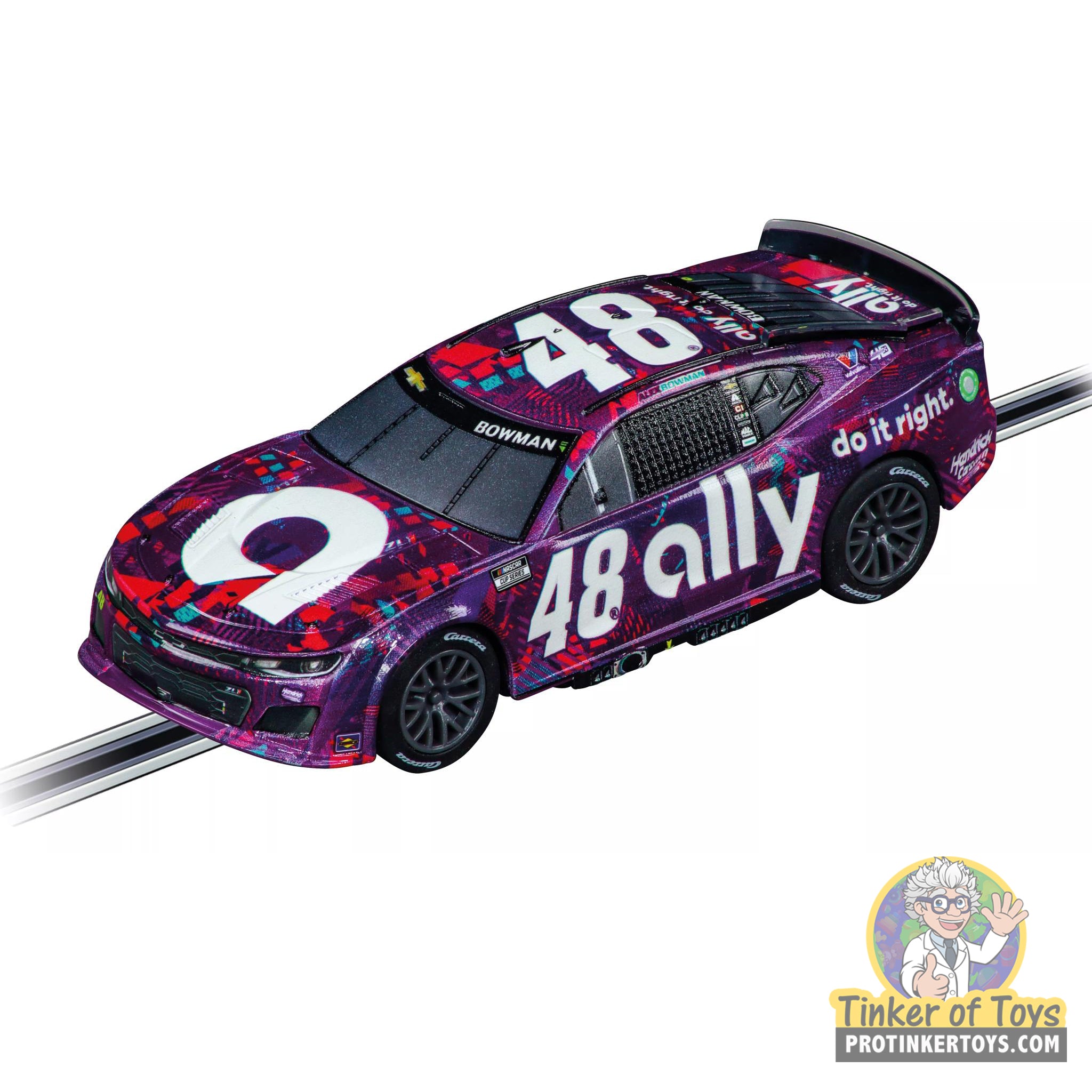 スポーツ選手 2018 Bowman Alec Bohm RC Auto Purple NASCAR Camaro NextGen ZL1 Hendrick Motorsports Alex Bowman No.48
