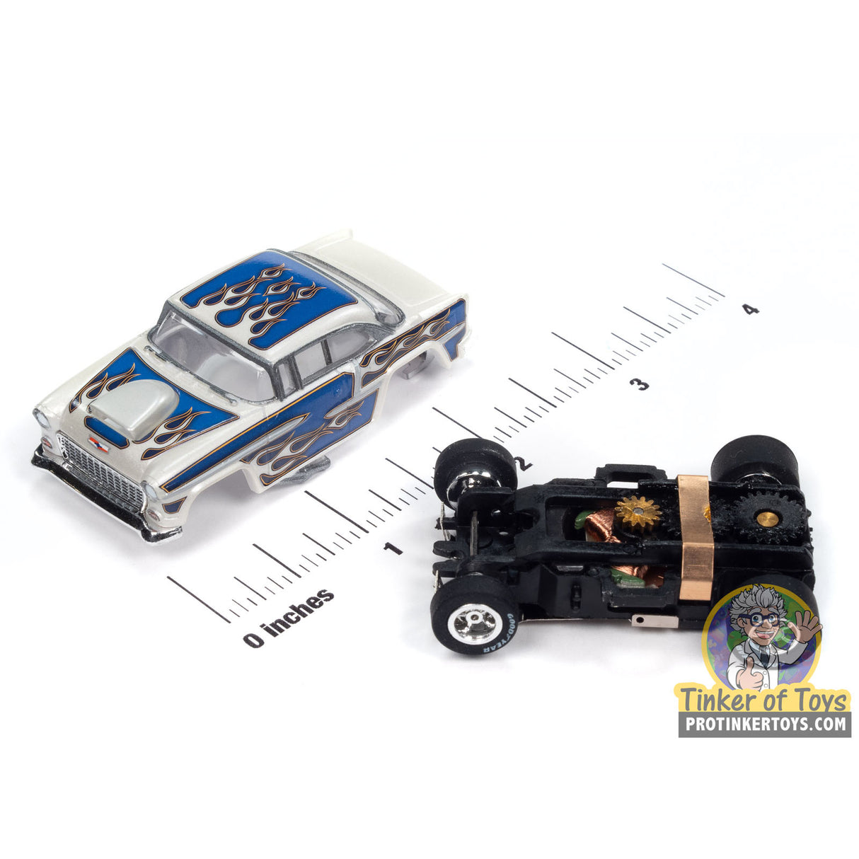 Xtraction 1955 Chevrolet Bel Air (Blue) 1A | SC412 | Auto World