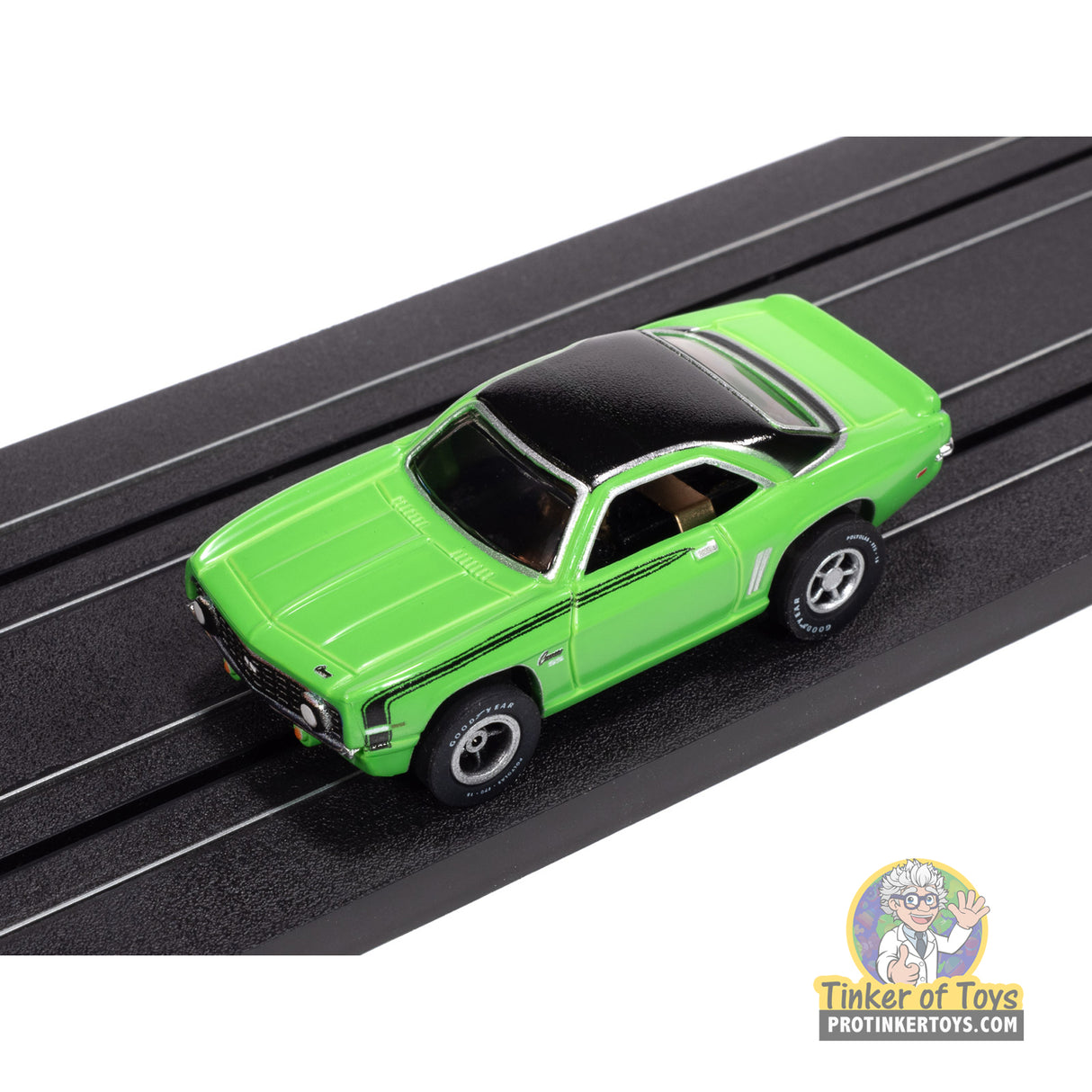 Xtraction 1969 Chevy Camaro (Neon Green & Black) B | SC410 | Auto World