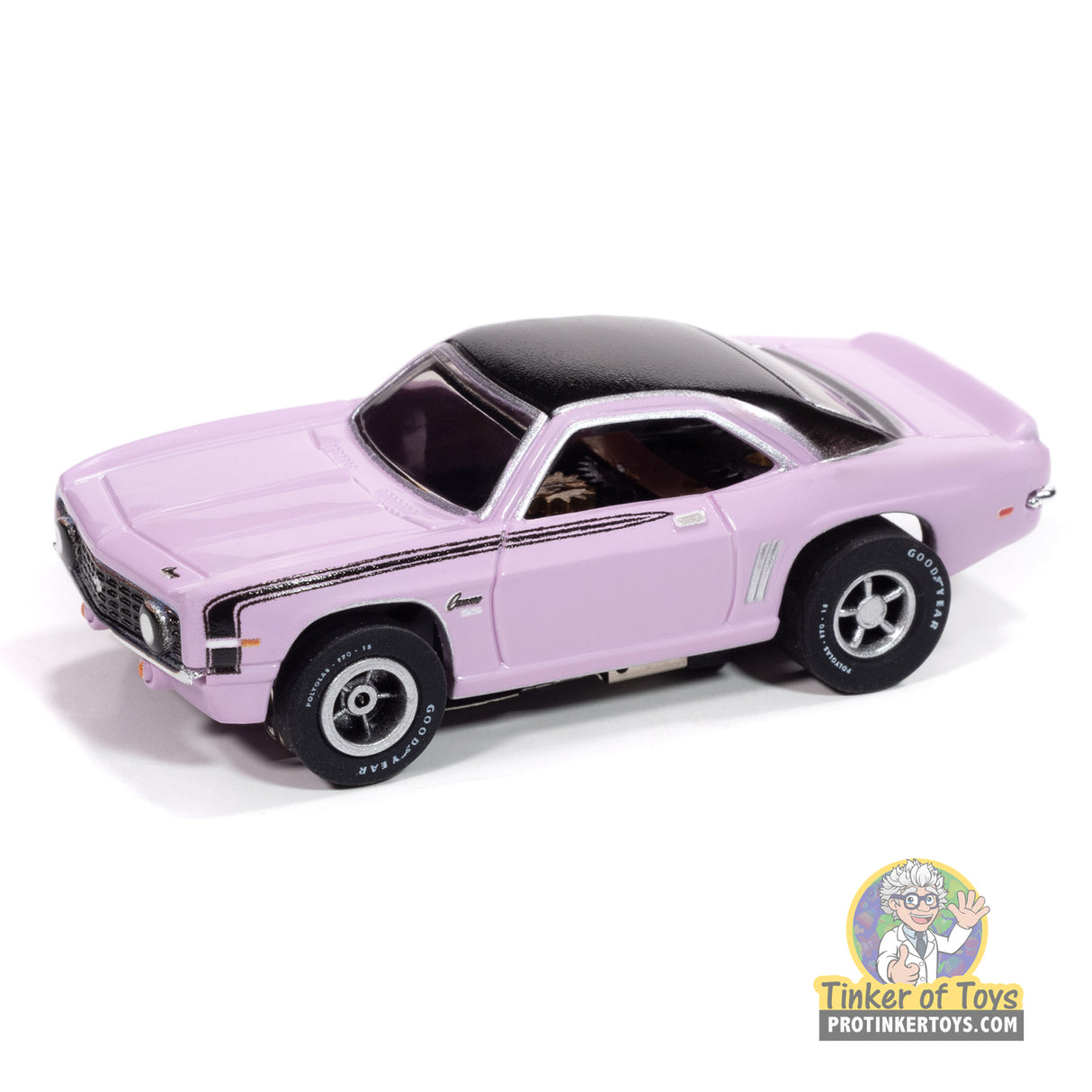 Xtraction 1969 Chevy Camaro (Orchid & Black) A | SC410 | Auto World