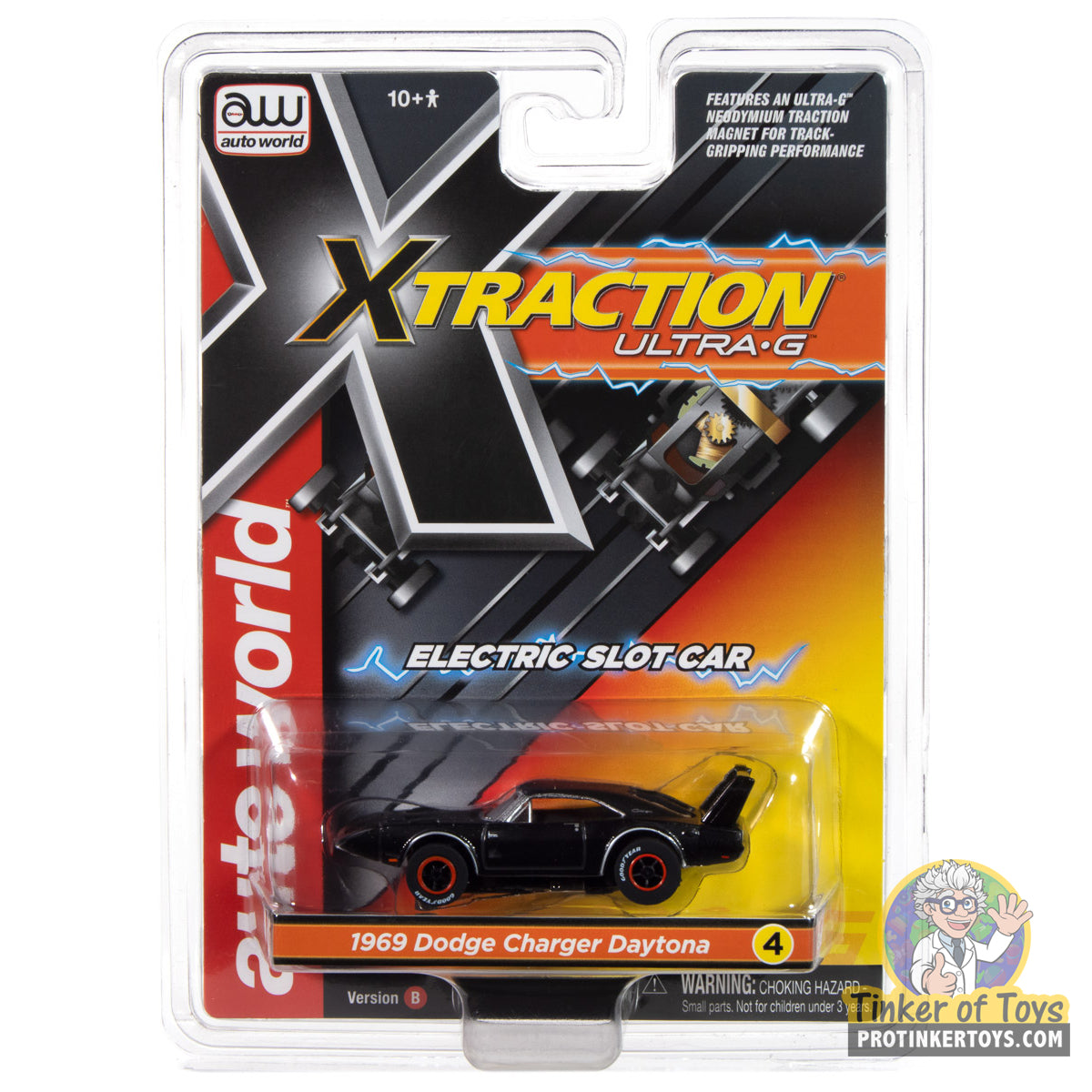 Xtraction 1969 Dodge Daytona (Dark Grey) 4B | SC412 | Auto World