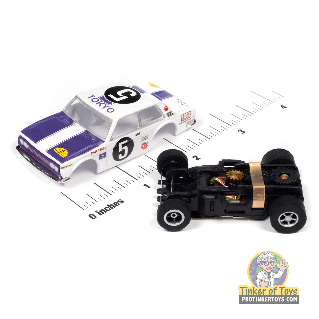 Xtraction 1970 Datsun 510 (White) 3B | SC393 | Auto World