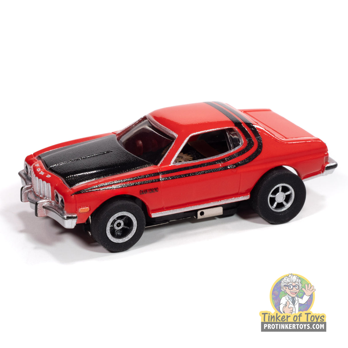 Xtraction 1976 Ford Torino (Gloss Red & Gloss Black) 4A | SC417 | Auto World
