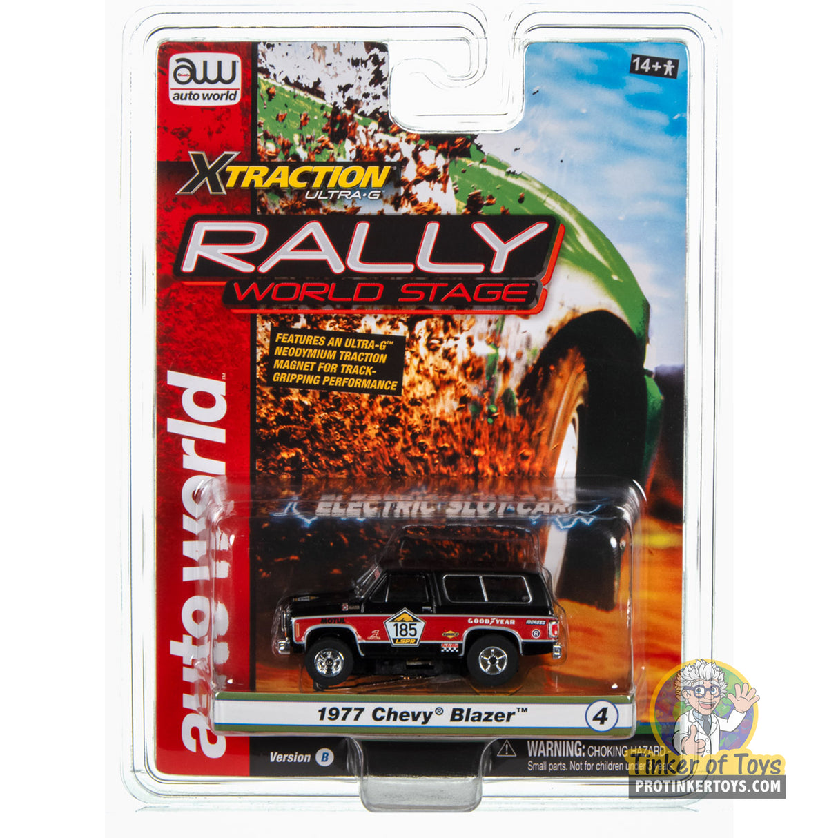 Xtraction 1977 Chevrolet Blazer (Black, Red) 4B | SC393 | Auto World