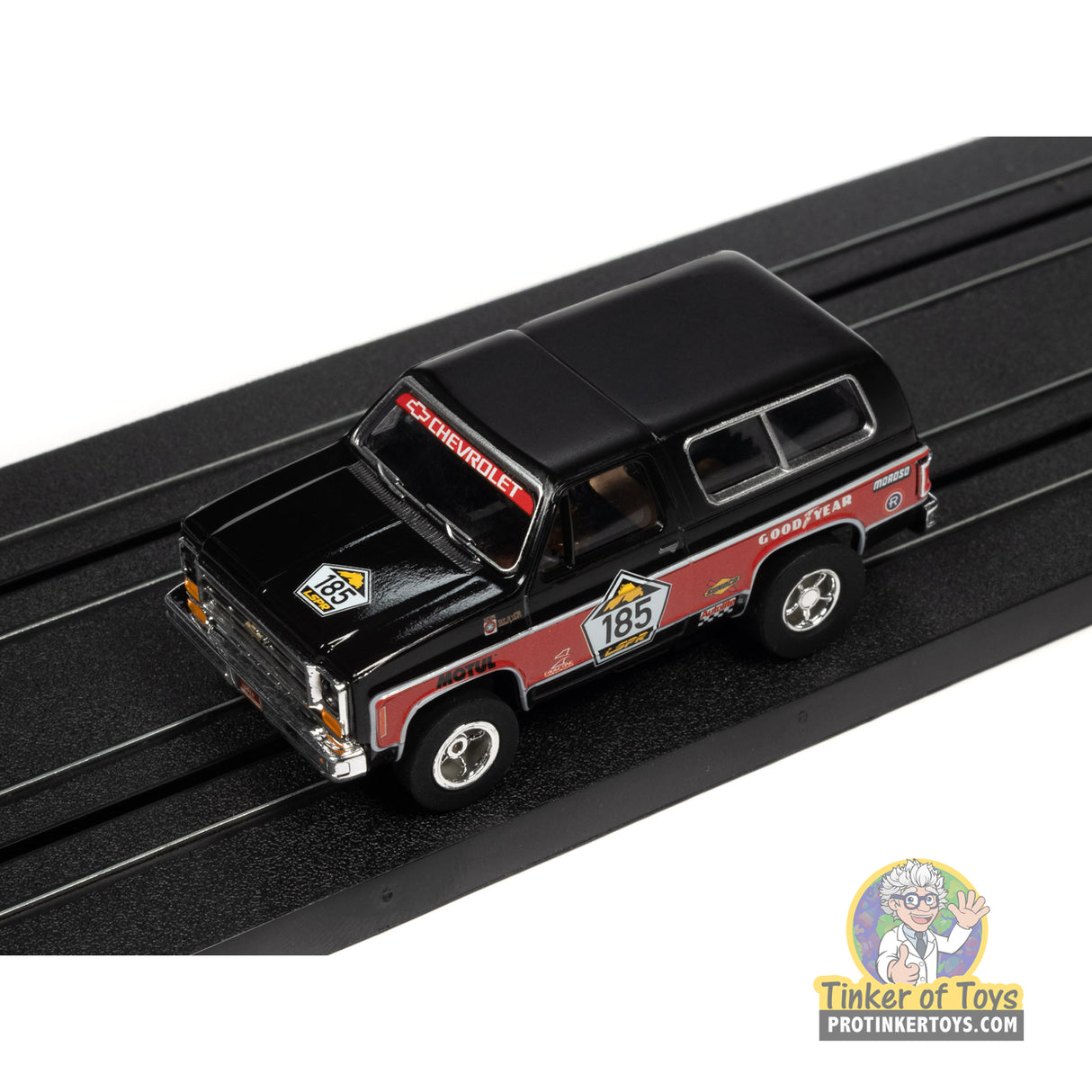Xtraction 1977 Chevrolet Blazer (Black, Red) 4B | SC393 | Auto World