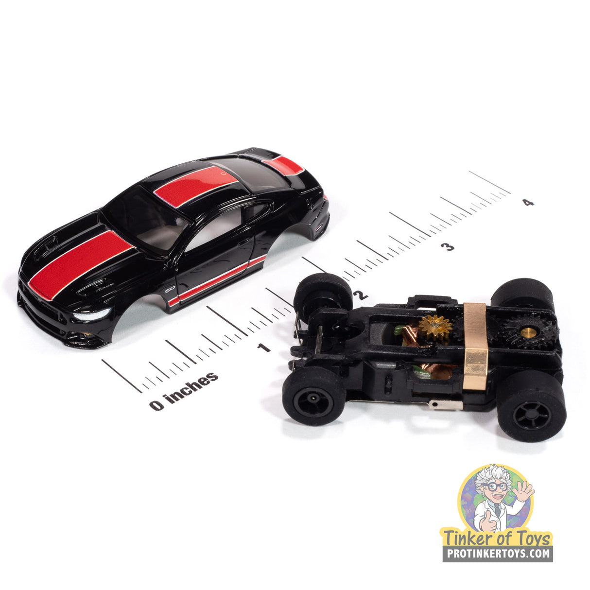 Xtraction 2015 Ford Mustang GT (Black & Red) B | SC410 | Auto World