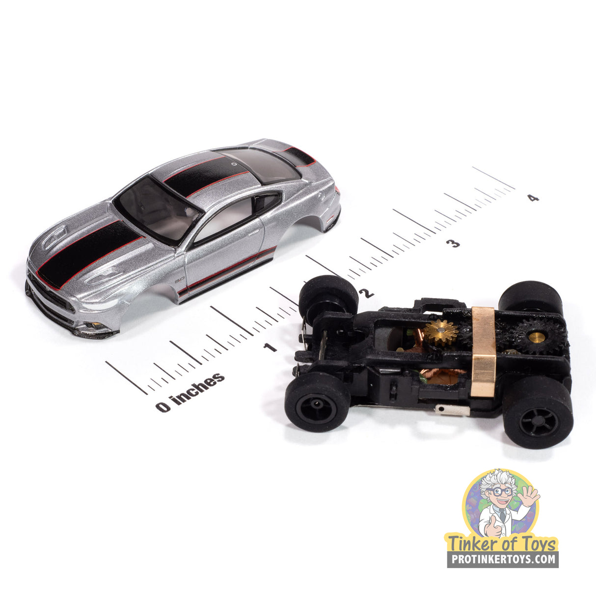 Xtraction 2015 Ford Mustang GT (Silver & Black) A | SC410 | Auto World