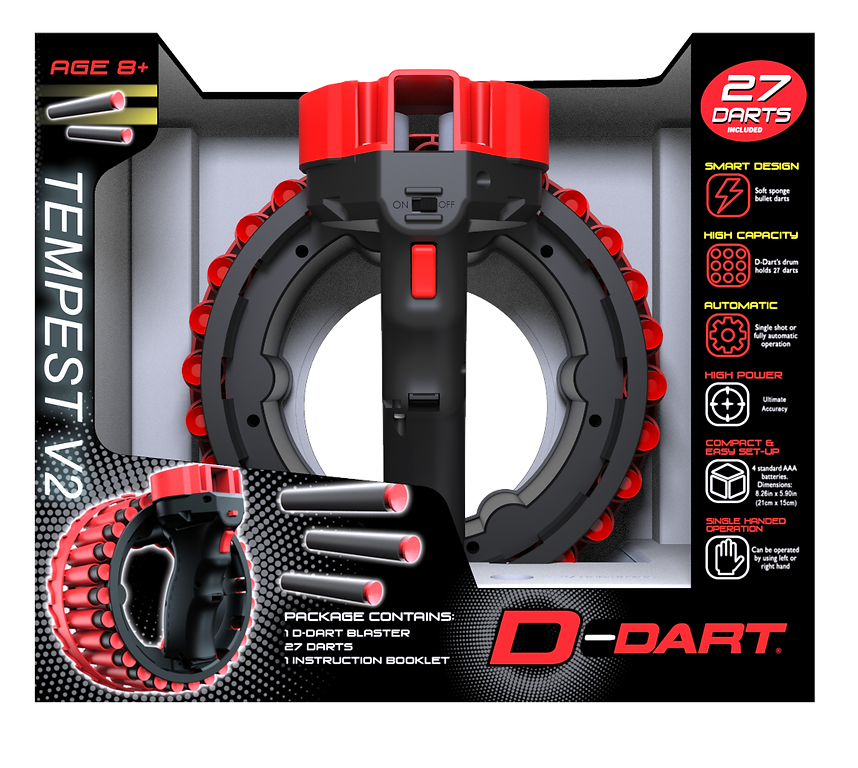 D Dart Tempest V2 | 114808 | Bullseye USA