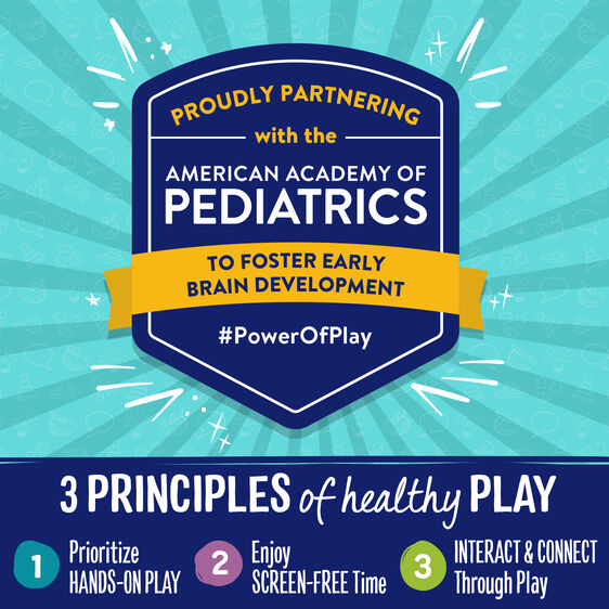 Three principles for healthy play: hands-on, screen-free, and interactive play for Melissa and Doug 31707