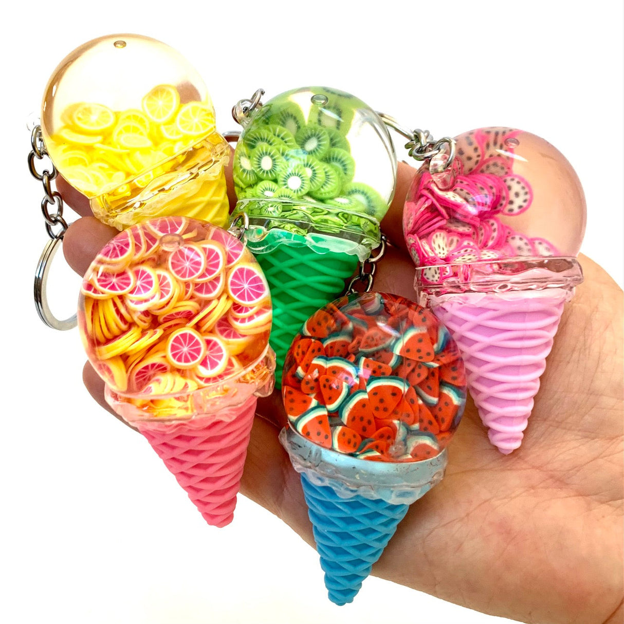 Fruit Ice Cream Floaty Key Charm | 12068 | Bcmini