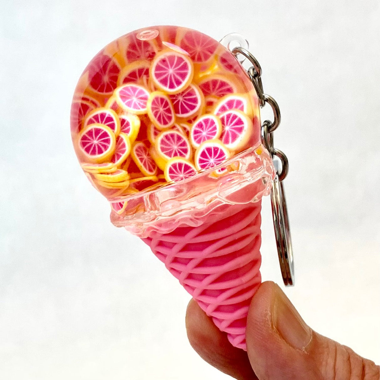 Fruit Ice Cream Floaty Key Charm | 12068 | Bcmini