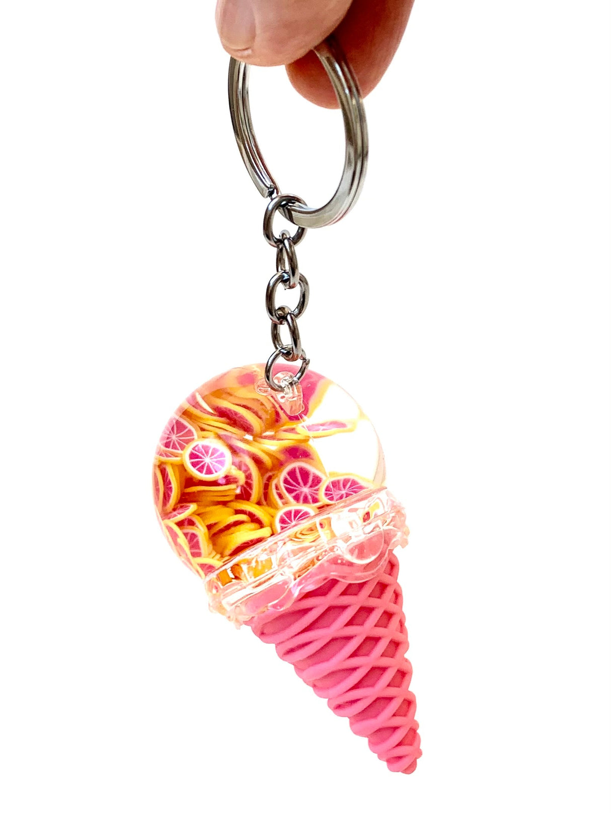Fruit Ice Cream Floaty Key Charm | 12068 | Bcmini