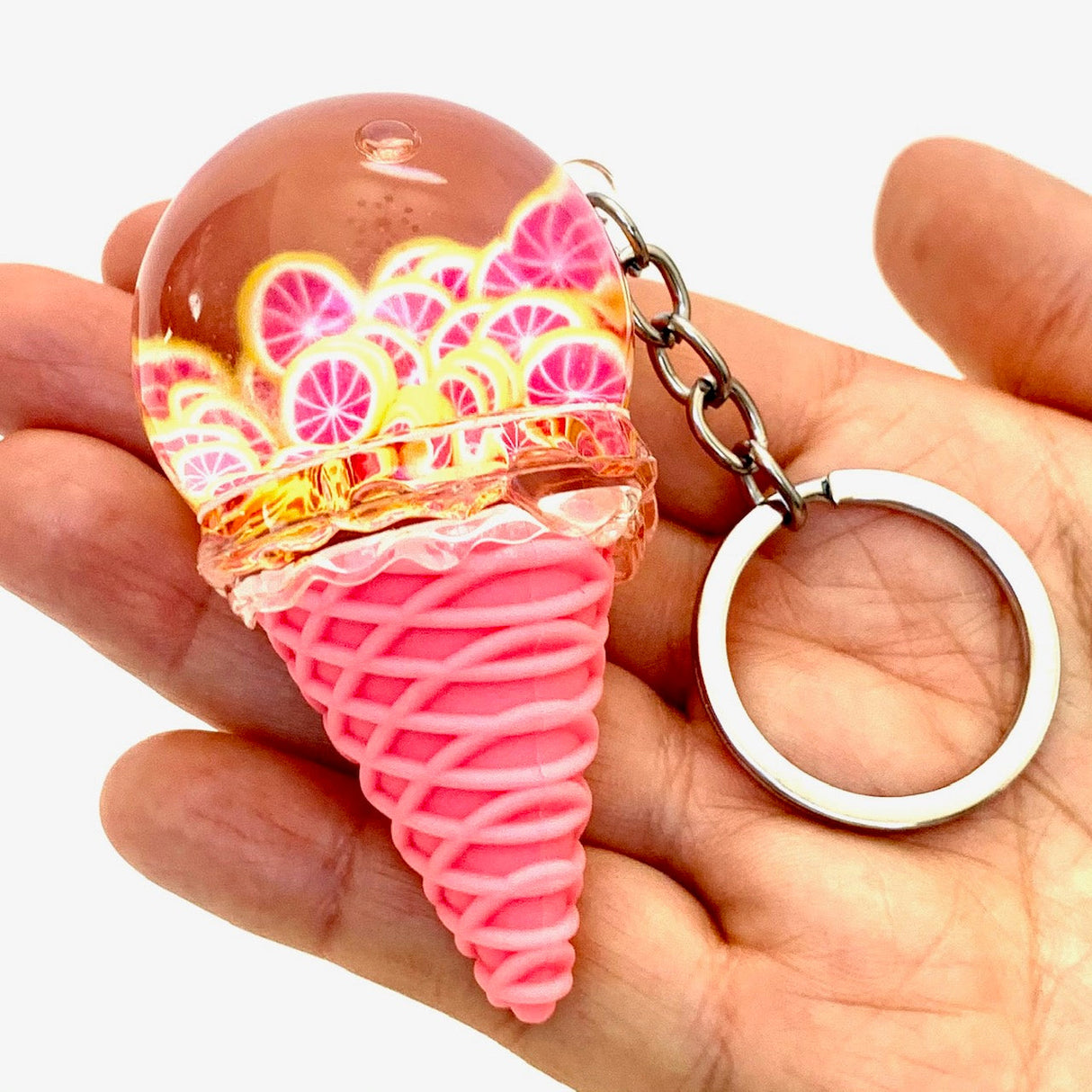 Fruit Ice Cream Floaty Key Charm | 12068 | Bcmini
