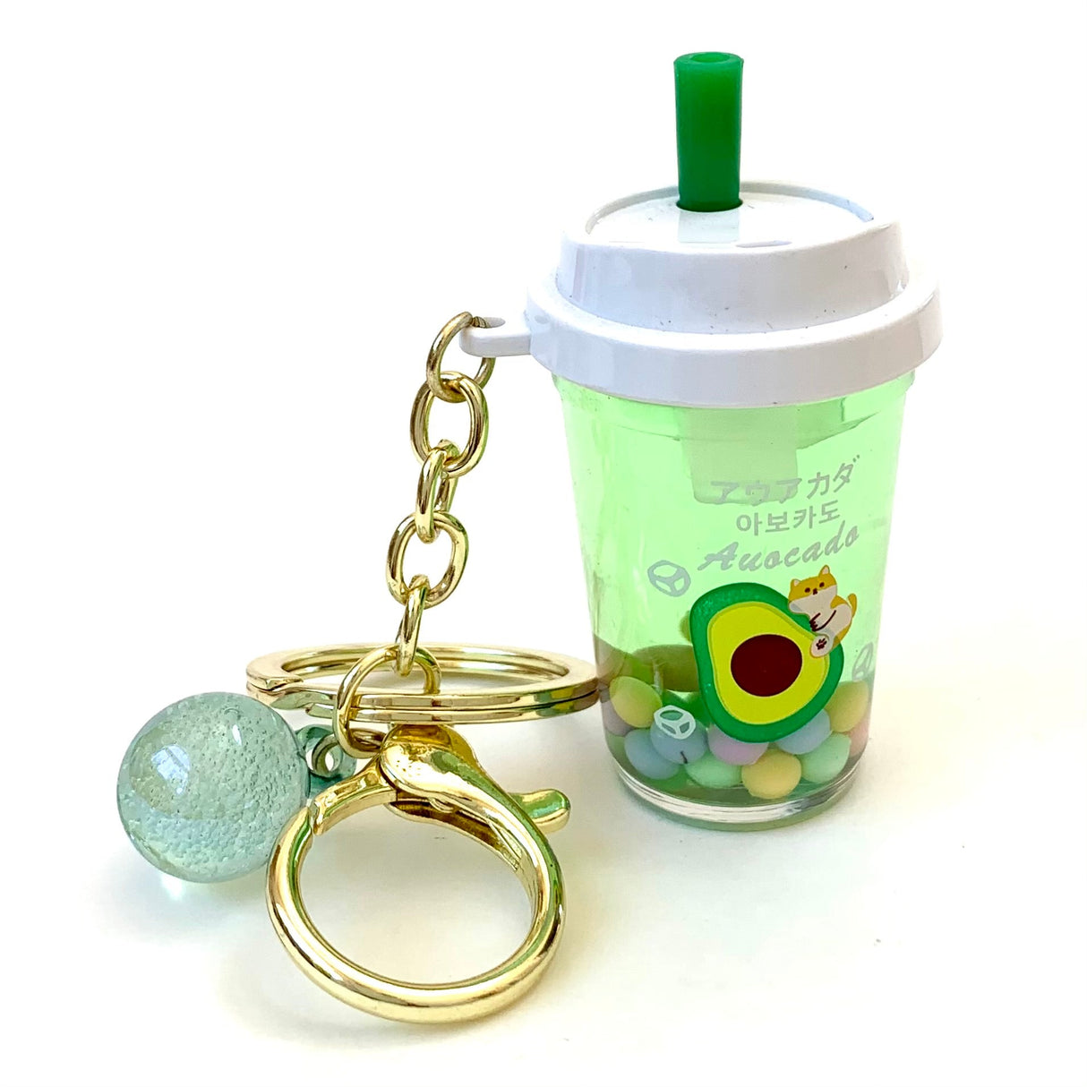Fruit Boba Floaty Key Charm | 12077 | Bcmini