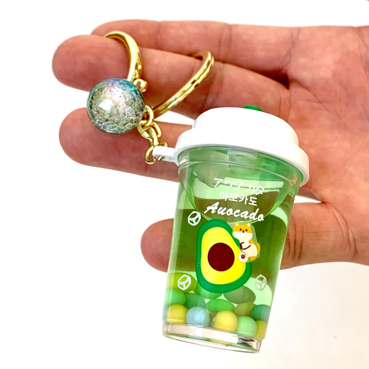 Fruit Boba Floaty Key Charm | 12077 | Bcmini
