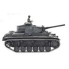 1/16 scale model of a Panzer III tank with a soldier standing on top for IMEX TAG12082