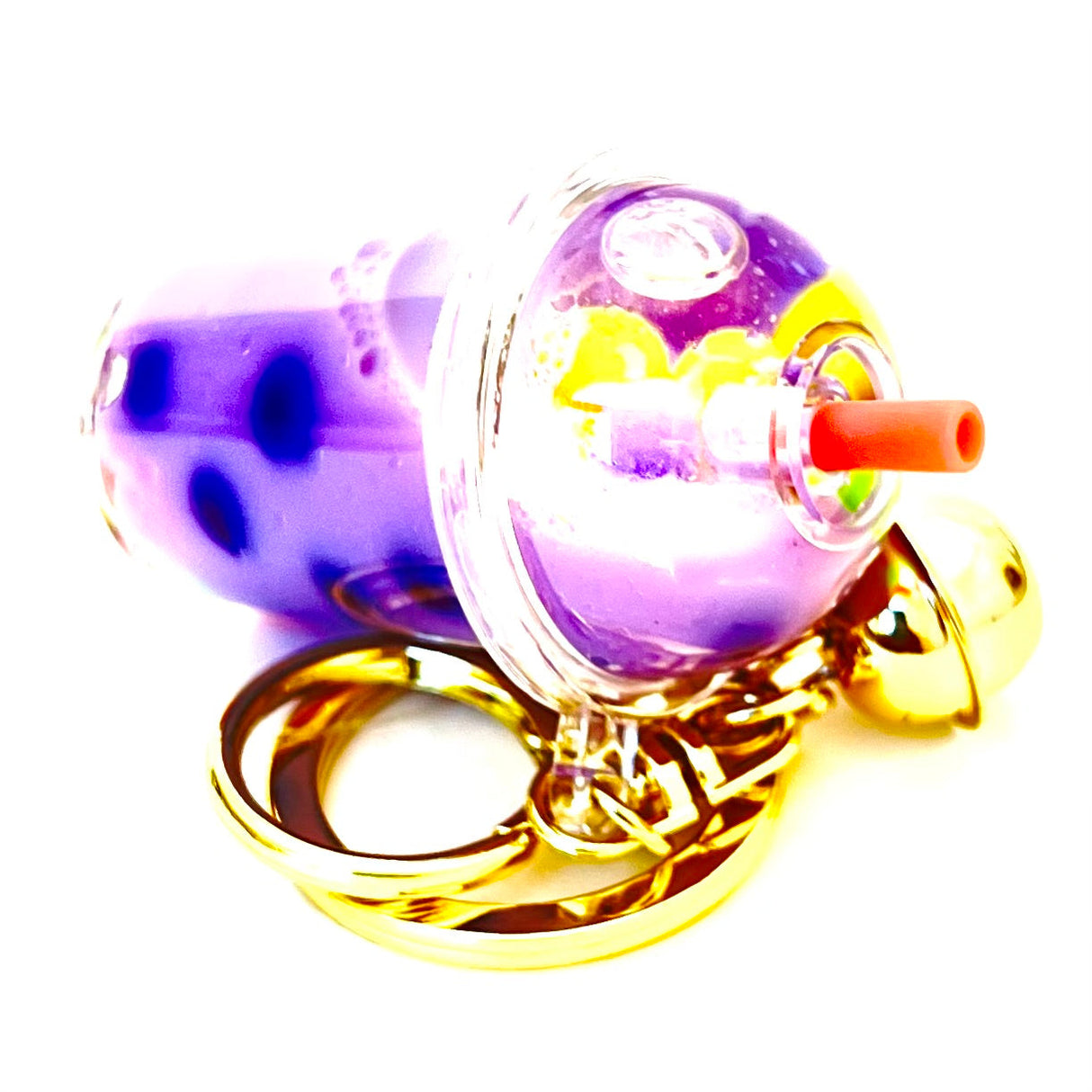 Pastel Round Top Boba Floaty Key Charm | 12095 | Bcmini