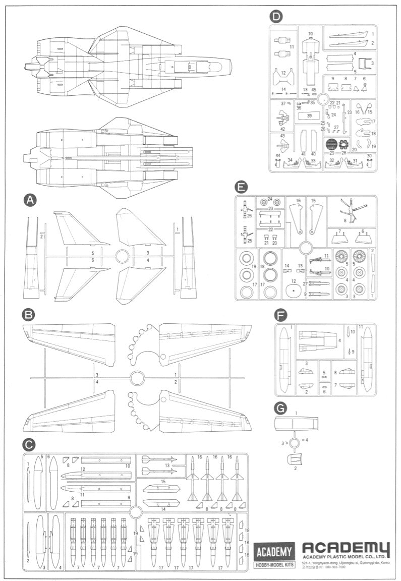 F-14A TOMCAT | 12253 | Academy Hobby