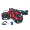 Red RC fire truck with ladder and remote controls for IMEX HUN11561