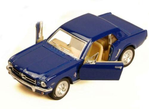 1964 Ford Mustang | 5351D | Kinsmart-Toy Wonders-Blue-ProTinkerToys