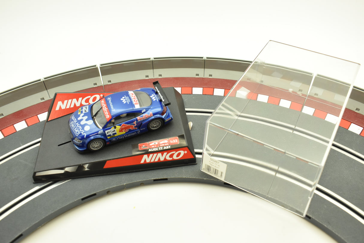 Blue and red Audi TT-R race car on a track section for ZZ Expired Kim Collection 50267